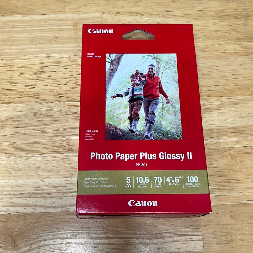 Canon 4x6 Photo Paper